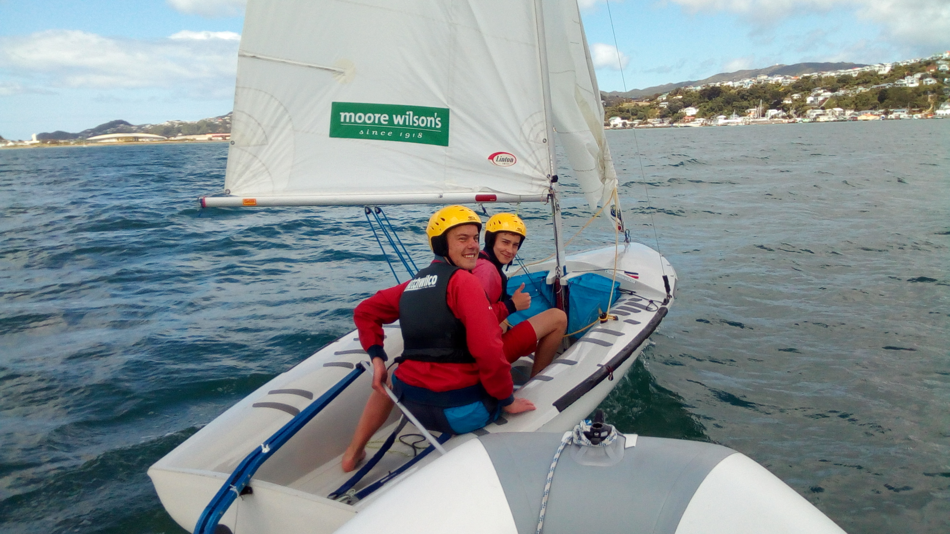 420 Sailing class Learn to sail Wellington